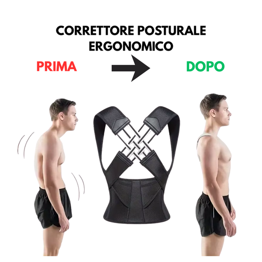 Supporto posturale per schiena e spalle